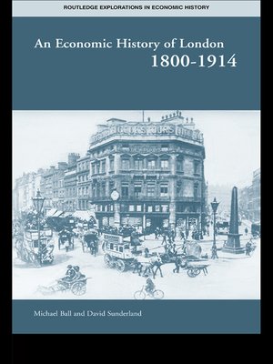 cover image of An Economic History of London 1800-1914
